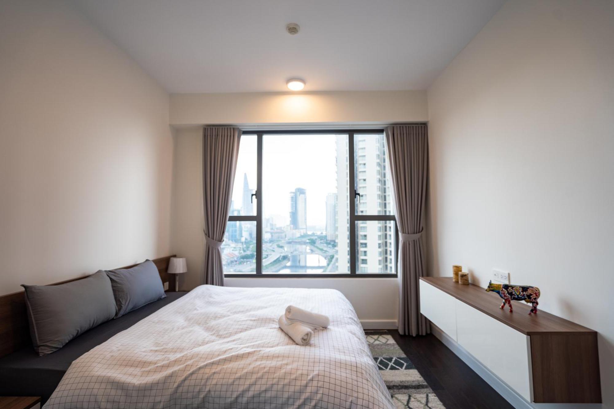Central Business District Rivergate Apartment - Free Pickup & Pool Ho-Chi-Minh-Stadt Exterior foto