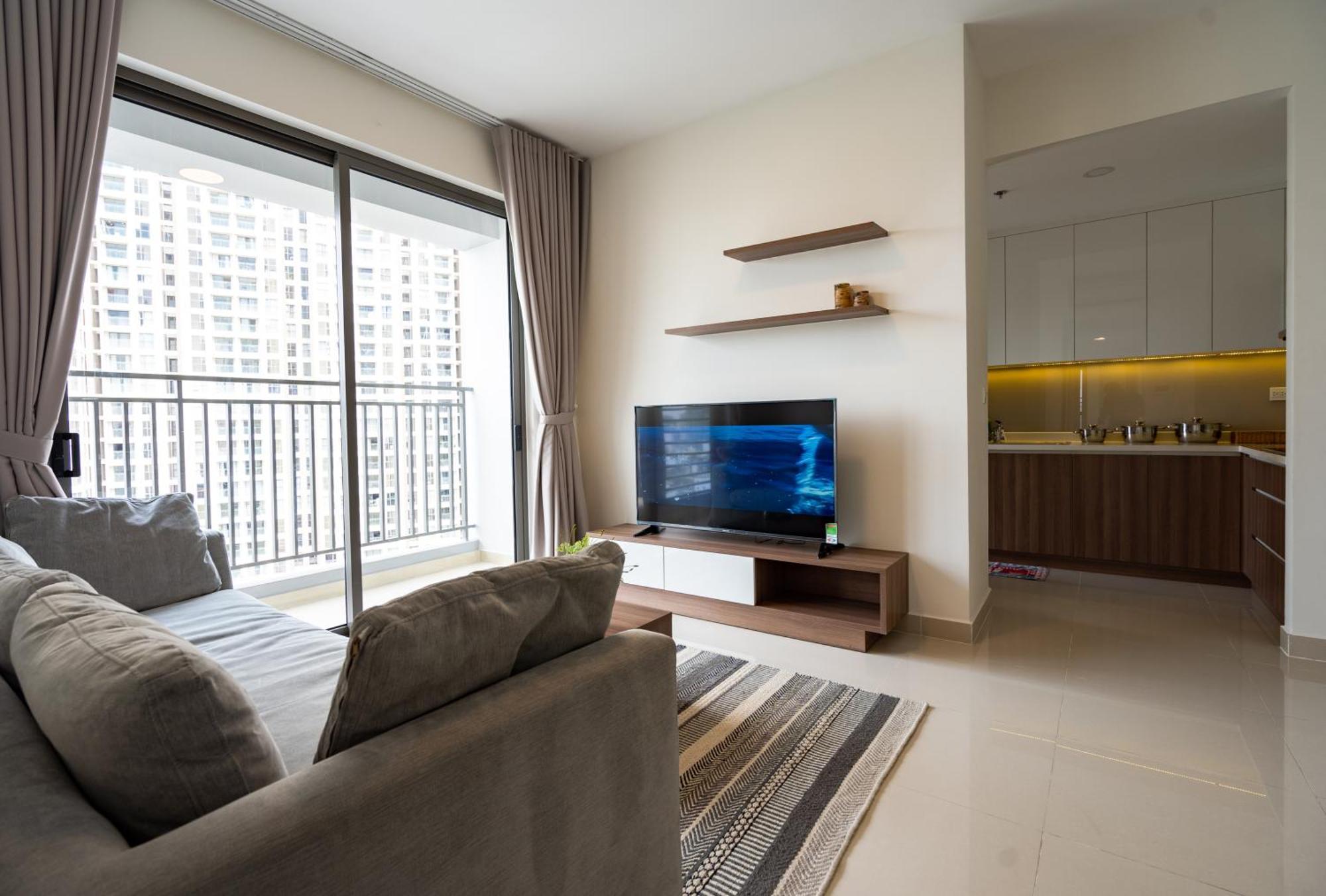 Central Business District Rivergate Apartment - Free Pickup & Pool Ho-Chi-Minh-Stadt Exterior foto