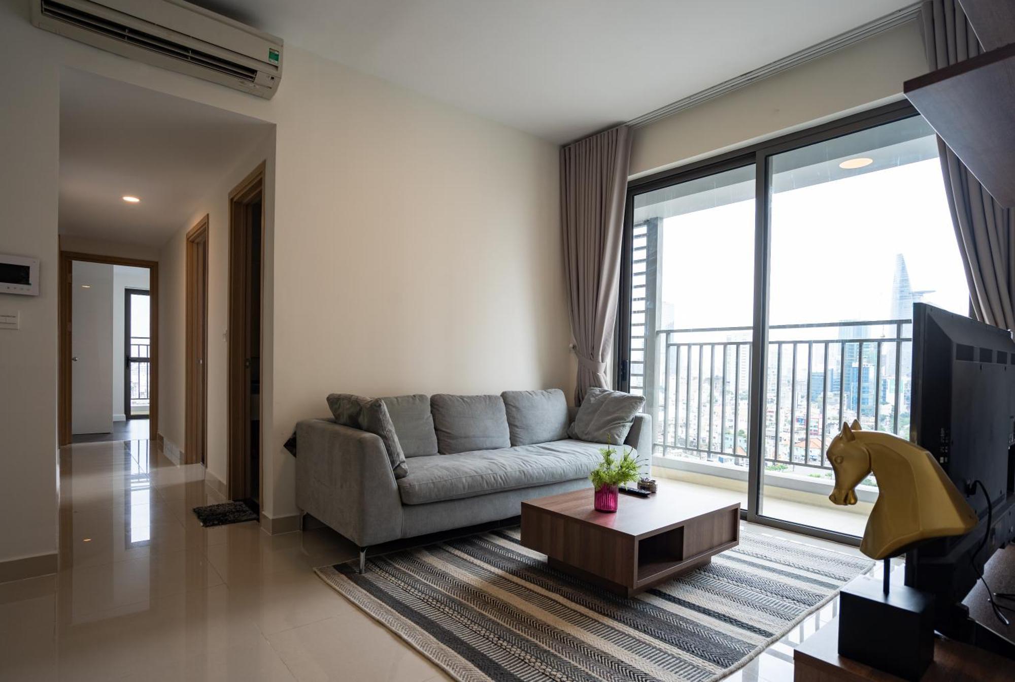 Central Business District Rivergate Apartment - Free Pickup & Pool Ho-Chi-Minh-Stadt Exterior foto