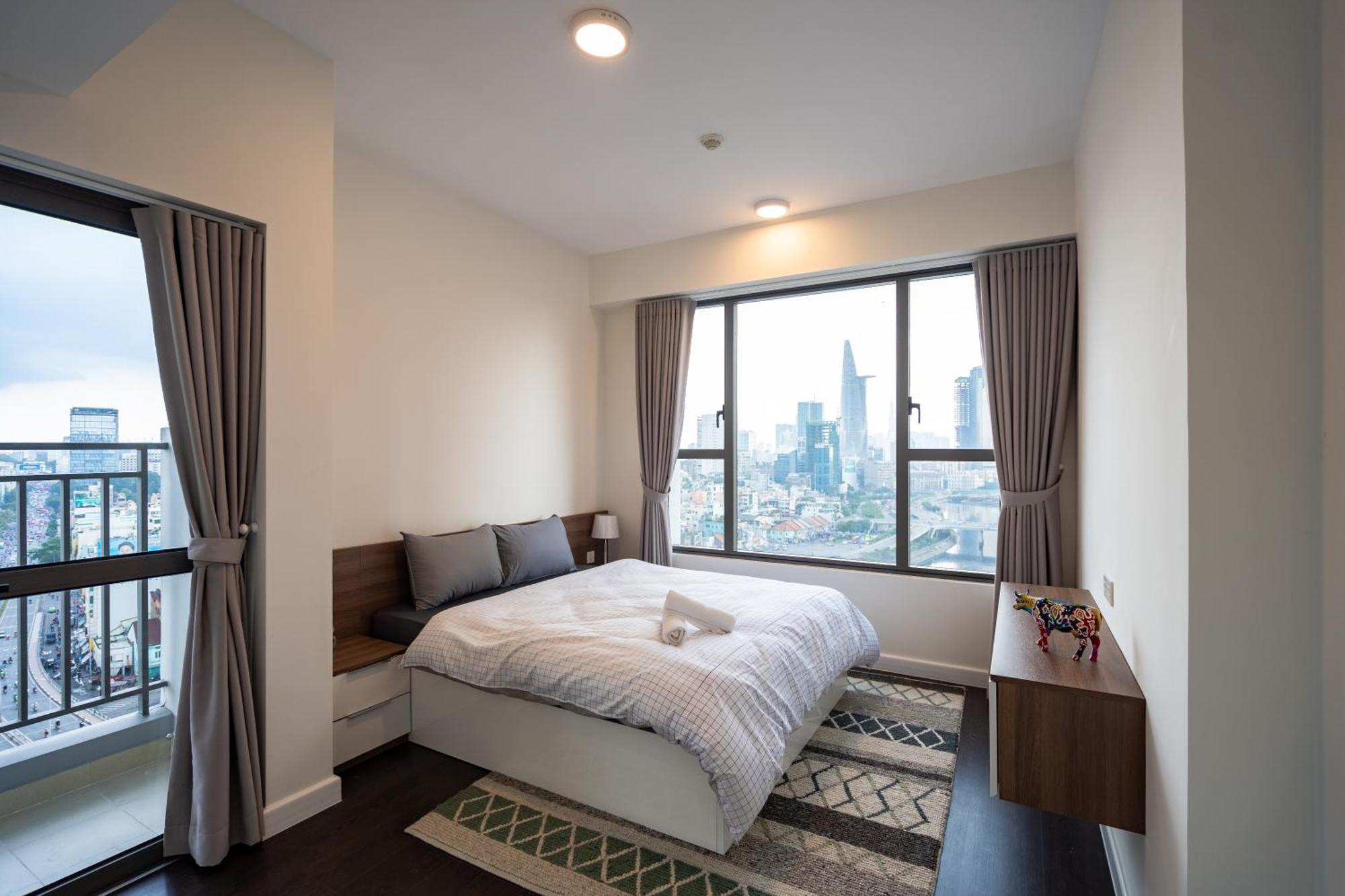 Central Business District Rivergate Apartment - Free Pickup & Pool Ho-Chi-Minh-Stadt Exterior foto