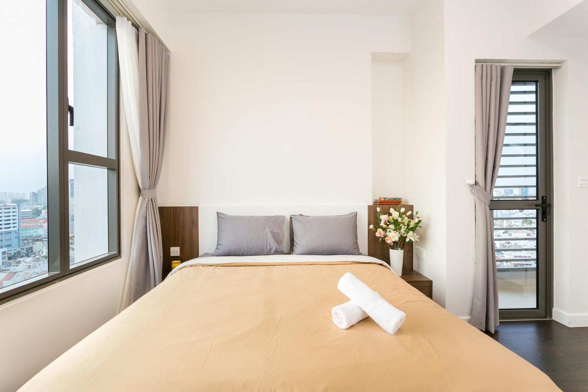 Central Business District Rivergate Apartment - Free Pickup & Pool Ho-Chi-Minh-Stadt Exterior foto