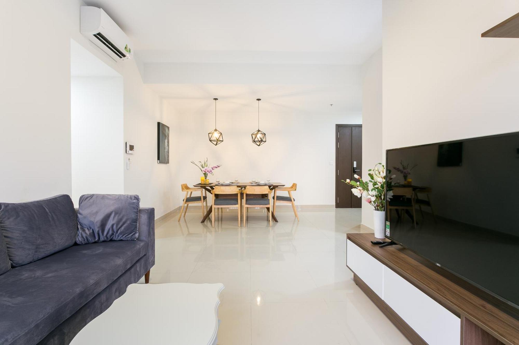 Central Business District Rivergate Apartment - Free Pickup & Pool Ho-Chi-Minh-Stadt Exterior foto