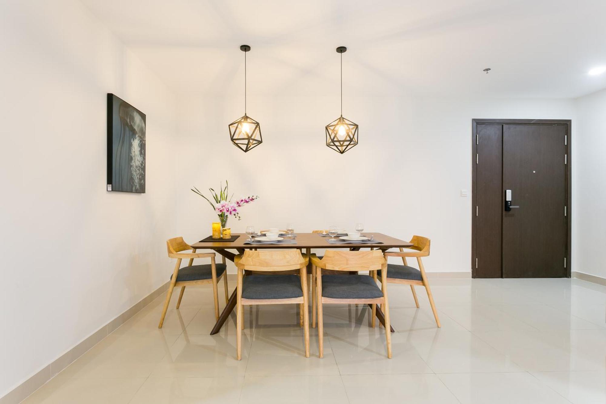Central Business District Rivergate Apartment - Free Pickup & Pool Ho-Chi-Minh-Stadt Exterior foto