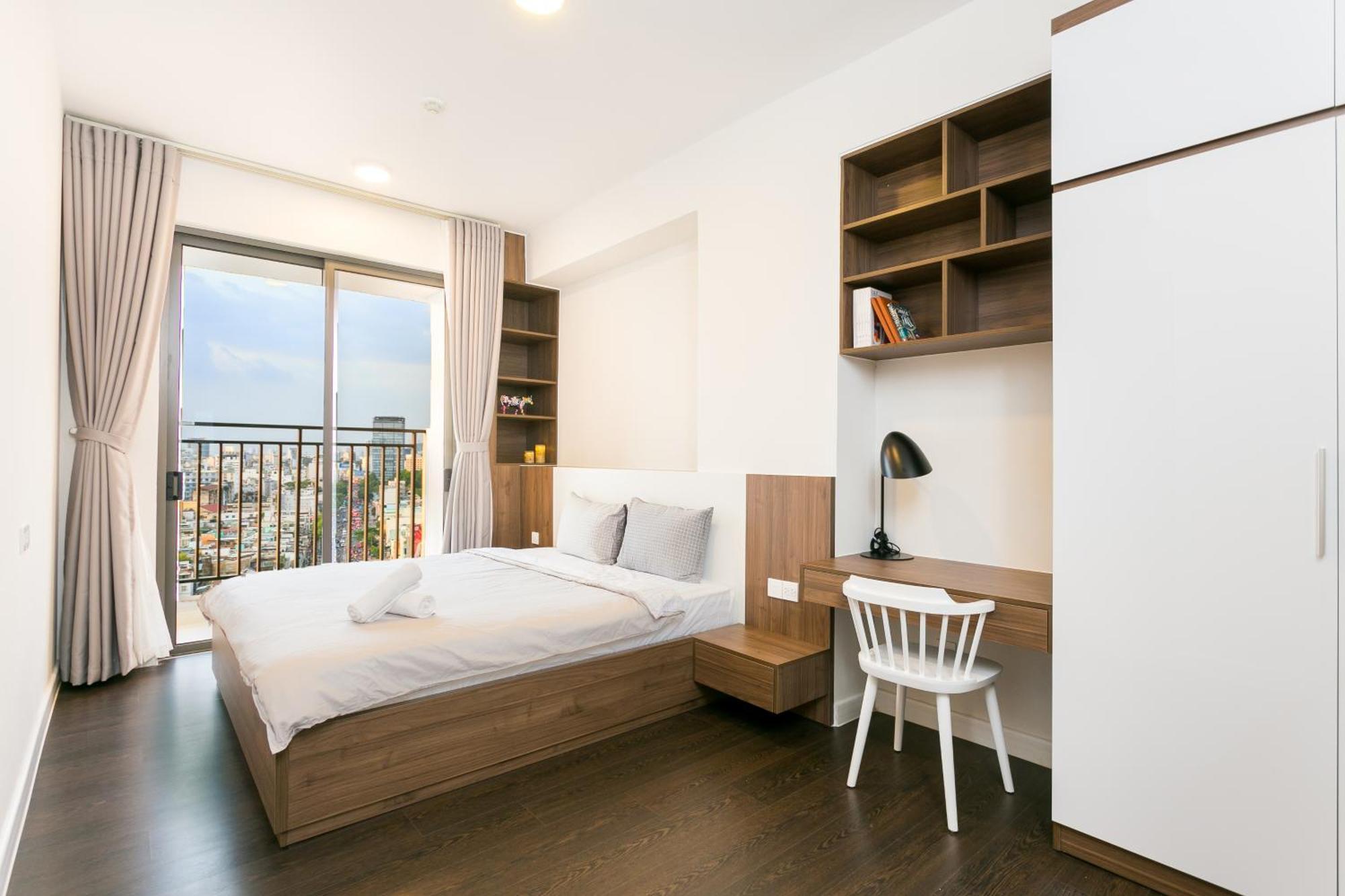 Central Business District Rivergate Apartment - Free Pickup & Pool Ho-Chi-Minh-Stadt Exterior foto